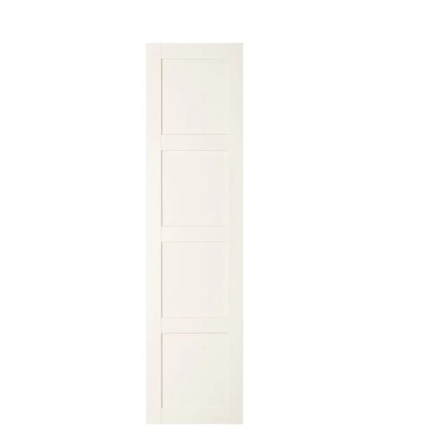 Door, white, 50x195 cm